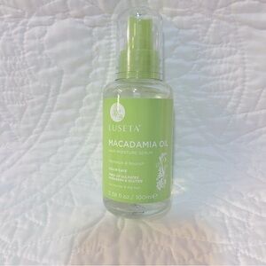 LUSETA MACADAMIA OIL HAIR MOISTURE SERUM NEW